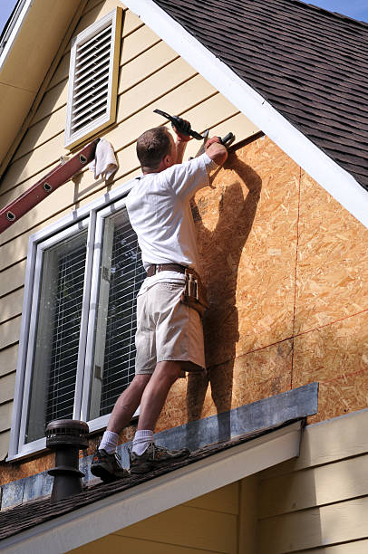 Storm Damage Siding Repair in Bronte, TX